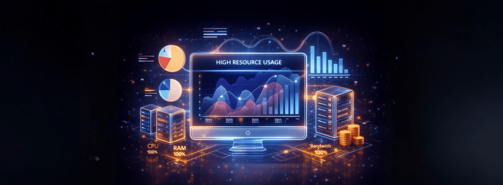 مصرف بالای هاست از منابع سخت افزاری