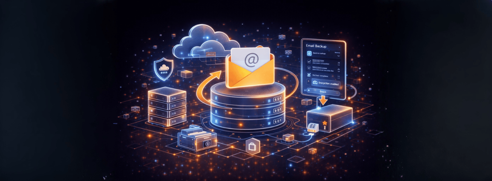 بکاپ ایمیل 10