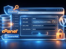 آموزش تغییر رمزعبور و نام کاربری وردپرس از طریق دیتابیس هاست