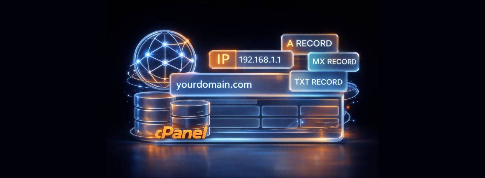 آموزش تنظیم رکوردهای dns دامنه در سی پنل