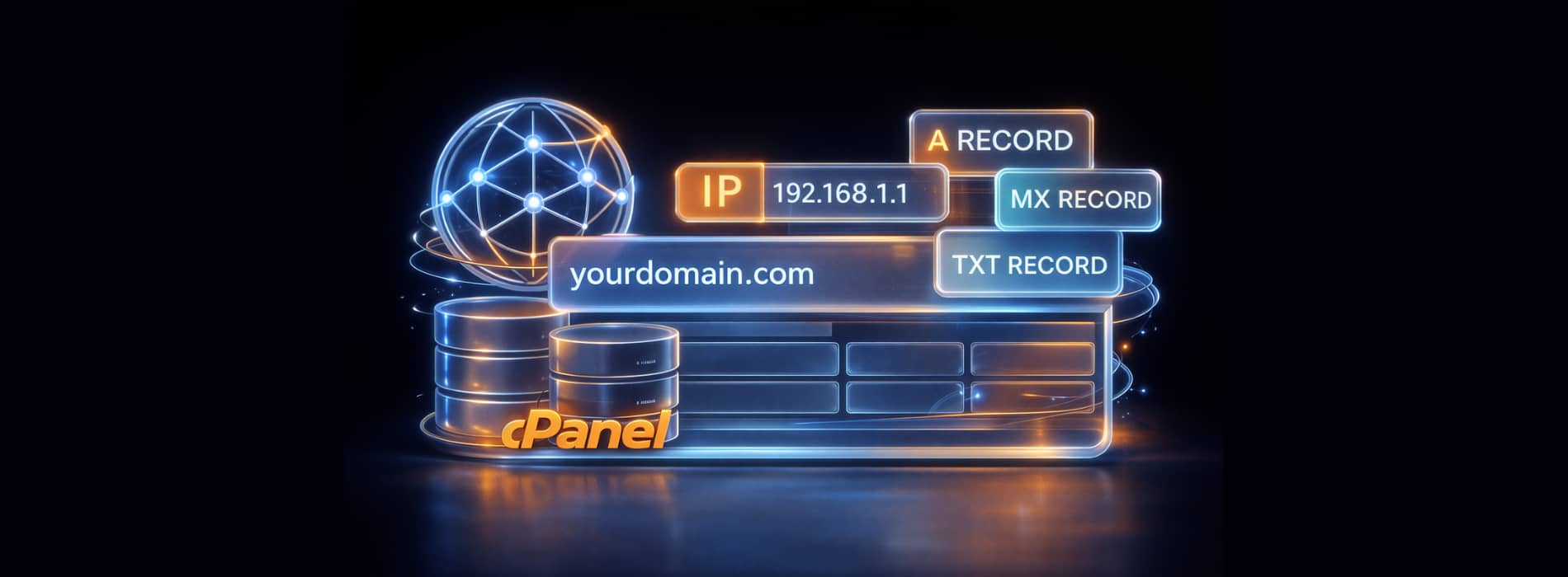 آموزش تنظیم رکوردهای dns دامنه در سی پنل