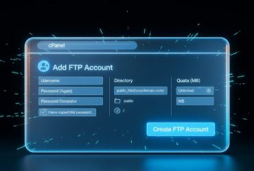 نحوه ایجاد اکانت ftp توسط ابزار ftp accounts در سی پنل