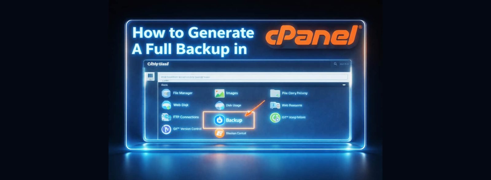 نحوه تهیه فول بک آپ از هاست سی پنل