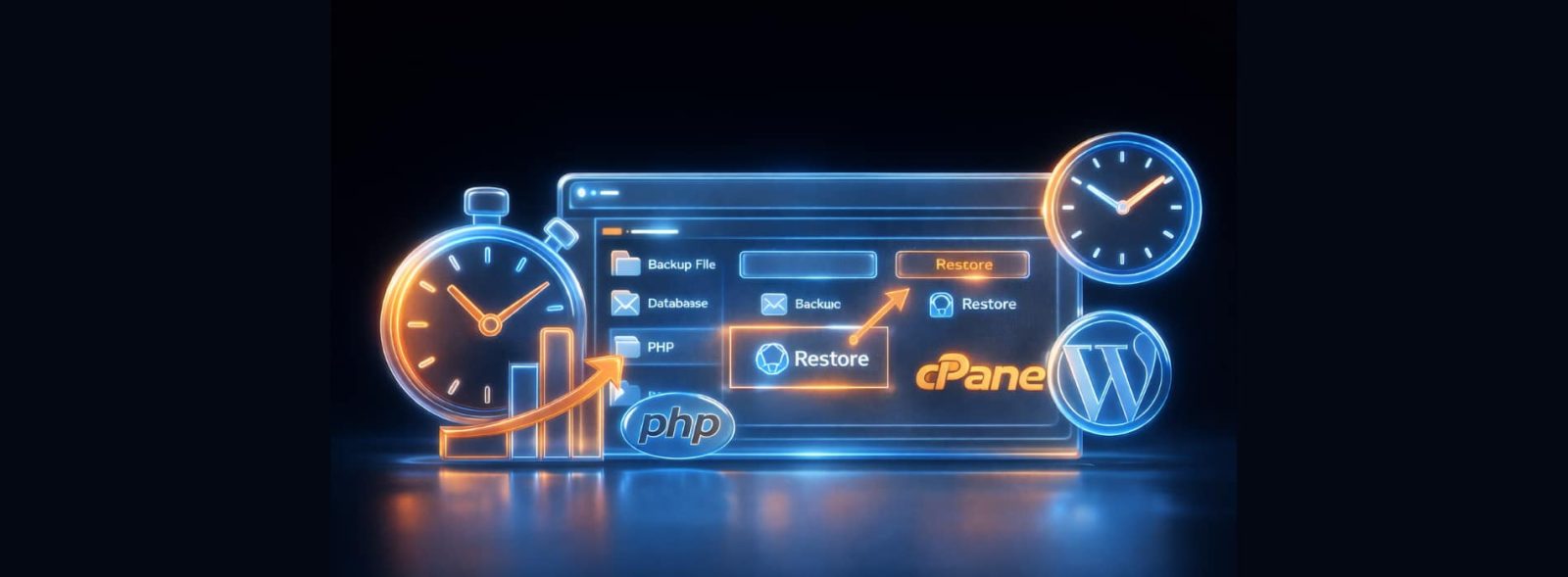 نحوه ریستور دیتابیس در سی پنل و سرور