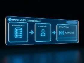 نحوه ساخت سریع دیتابیس در سی پنل توسط ابزار MySQL Database Wizard