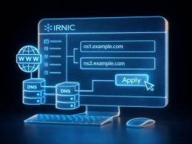آموزش تغییر DNS های دامنه در ایرنیک