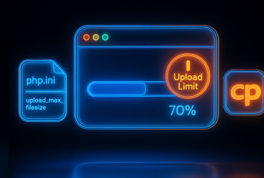 آموزش رفع ارور Upload File Size Limit در هاست