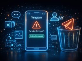 حذف اکانت تلگرام