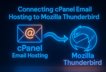 آموزش اتصال ایمیل هاست سی پنل به Mozilla Thunderbird