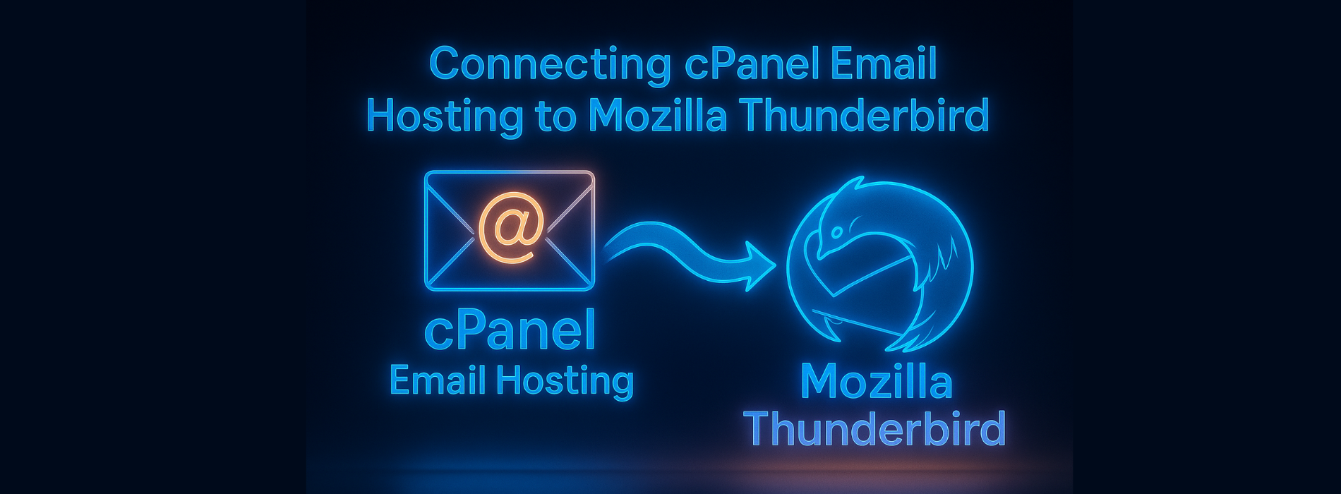 آموزش اتصال ایمیل هاست سی پنل به Mozilla Thunderbird
