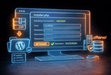 آموزش استفاده از بسته نصبی در هاست سی پنل