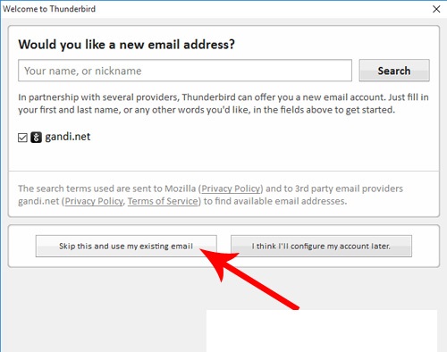 مراحل اتصال ایمیل هاست سی پنل به Mozilla Thunderbird​ 7