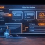 ابزار Site Publisher در cPanel