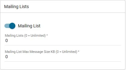Mailing Lists