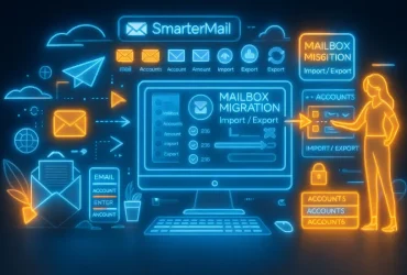 آموزش انتقال ایمیل‌ها در SmarterMail