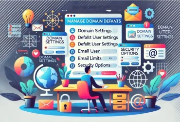 تنظیمات پیش‌فرض دامنه در اسمارترمیل