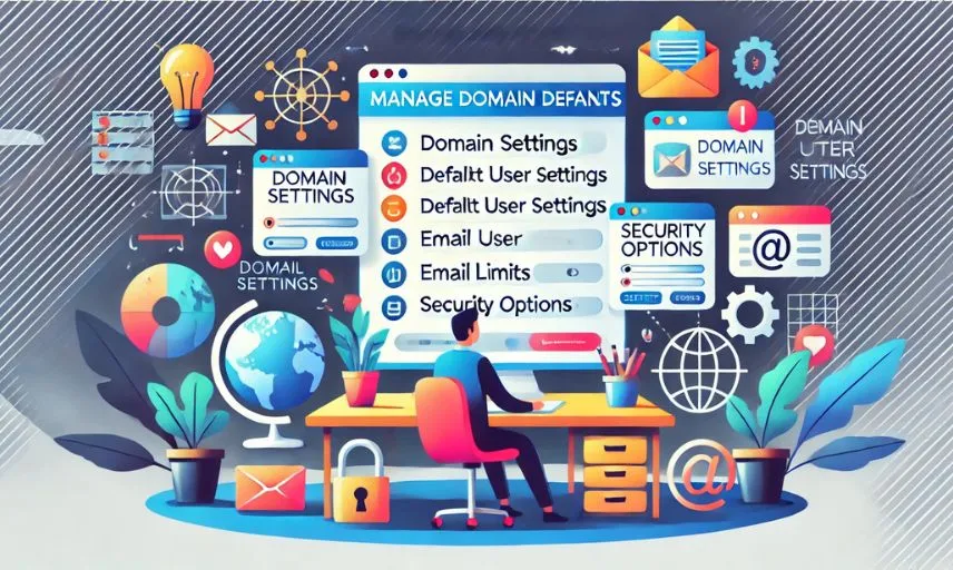 تنظیمات پیش‌فرض دامنه در اسمارترمیل