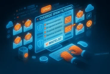 آموزش لغو فیلتر اسپم ایمیل در SmarterMail