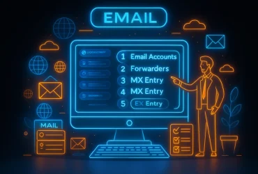 تنظیمات ایمیل در cPanel به زبان ساده