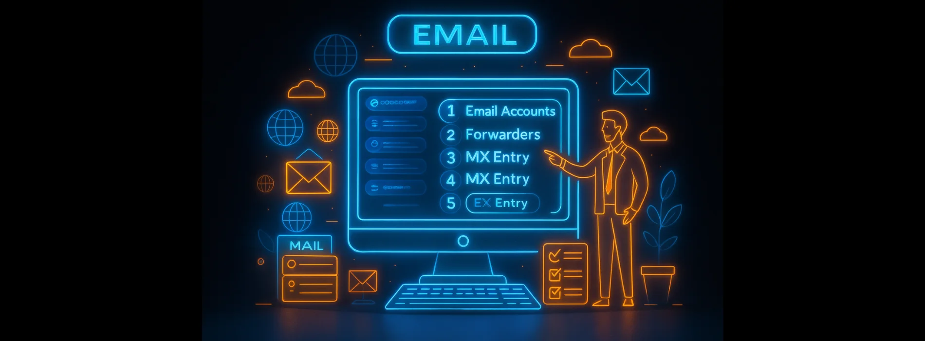 تنظیمات ایمیل در cPanel به زبان ساده