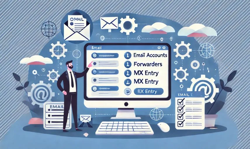 تنظیمات ایمیل در cPanel به زبان ساده