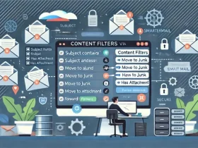 راهنمای تنظیم و مدیریت فیلتر محتوا در SmarterMail​