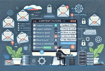 راهنمای تنظیم و مدیریت فیلتر محتوا در SmarterMail​