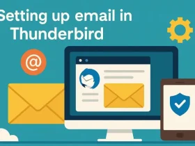راهنمای کامل تنظیم ایمیل در نرم‌افزار Thunderbird