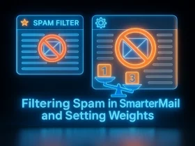 مدیریت فیلتر کردن اسپم و تعیین امتیاز در SmarterMail