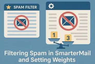 مدیریت فیلتر کردن اسپم و تعیین امتیاز در SmarterMail