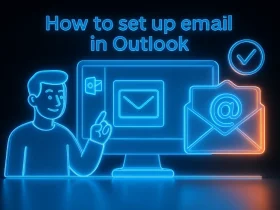 کامل ترین آموزش تنظیم ایمیل در Outlook