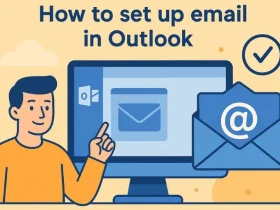 کامل ترین آموزش تنظیم ایمیل در Outlook
