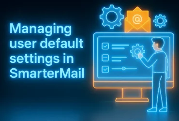 کنترل و تنظیمات پیش‌فرض کاربران در SmarterMail