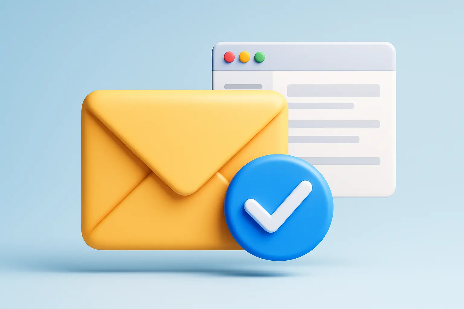 فعال‌ سازی گزارش تحویل ایمیل