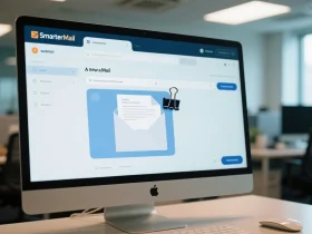 آموزش ارسال ایمیل و افزودن فایل پیوست در SmarterMail