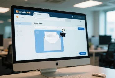 آموزش ارسال ایمیل و افزودن فایل پیوست در SmarterMail