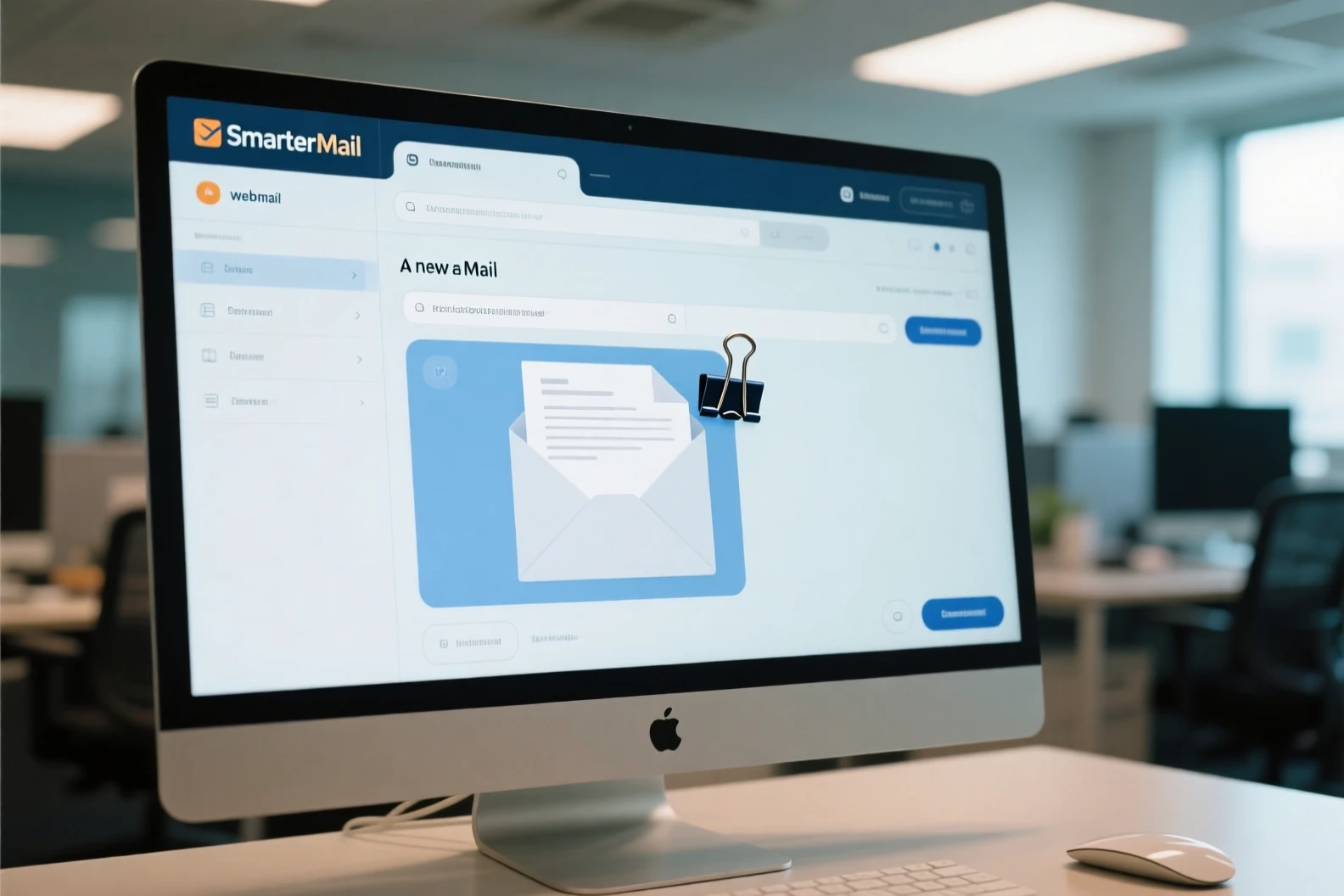 آموزش ارسال ایمیل و افزودن فایل پیوست در SmarterMail