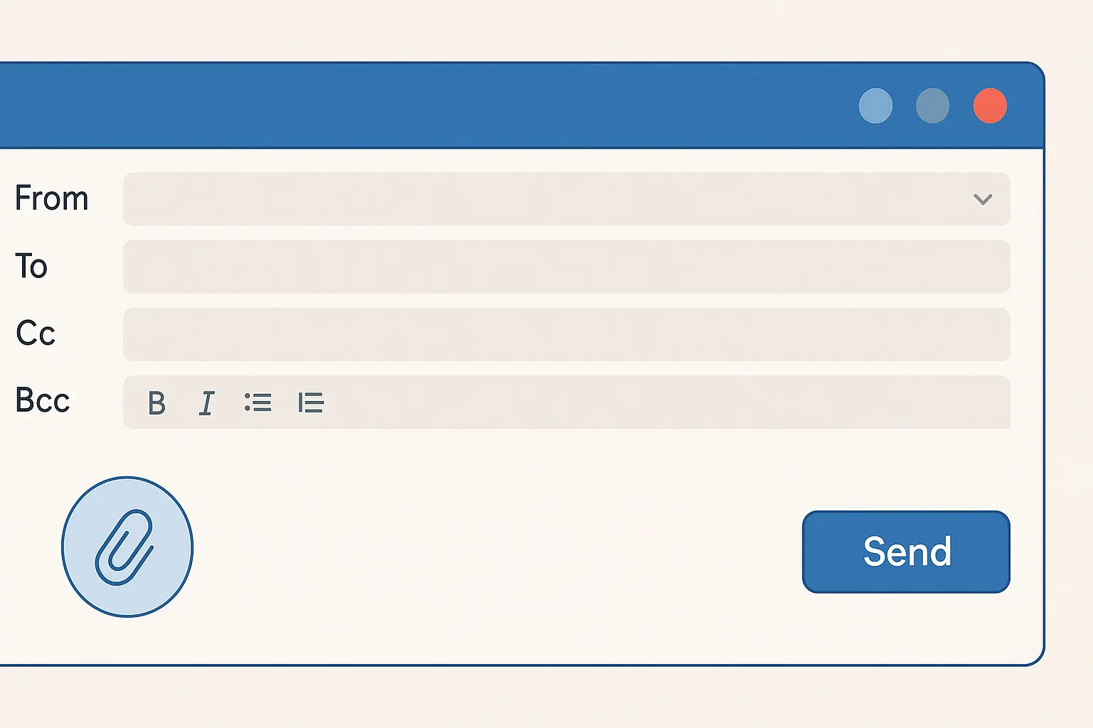 ارسال ایمیل