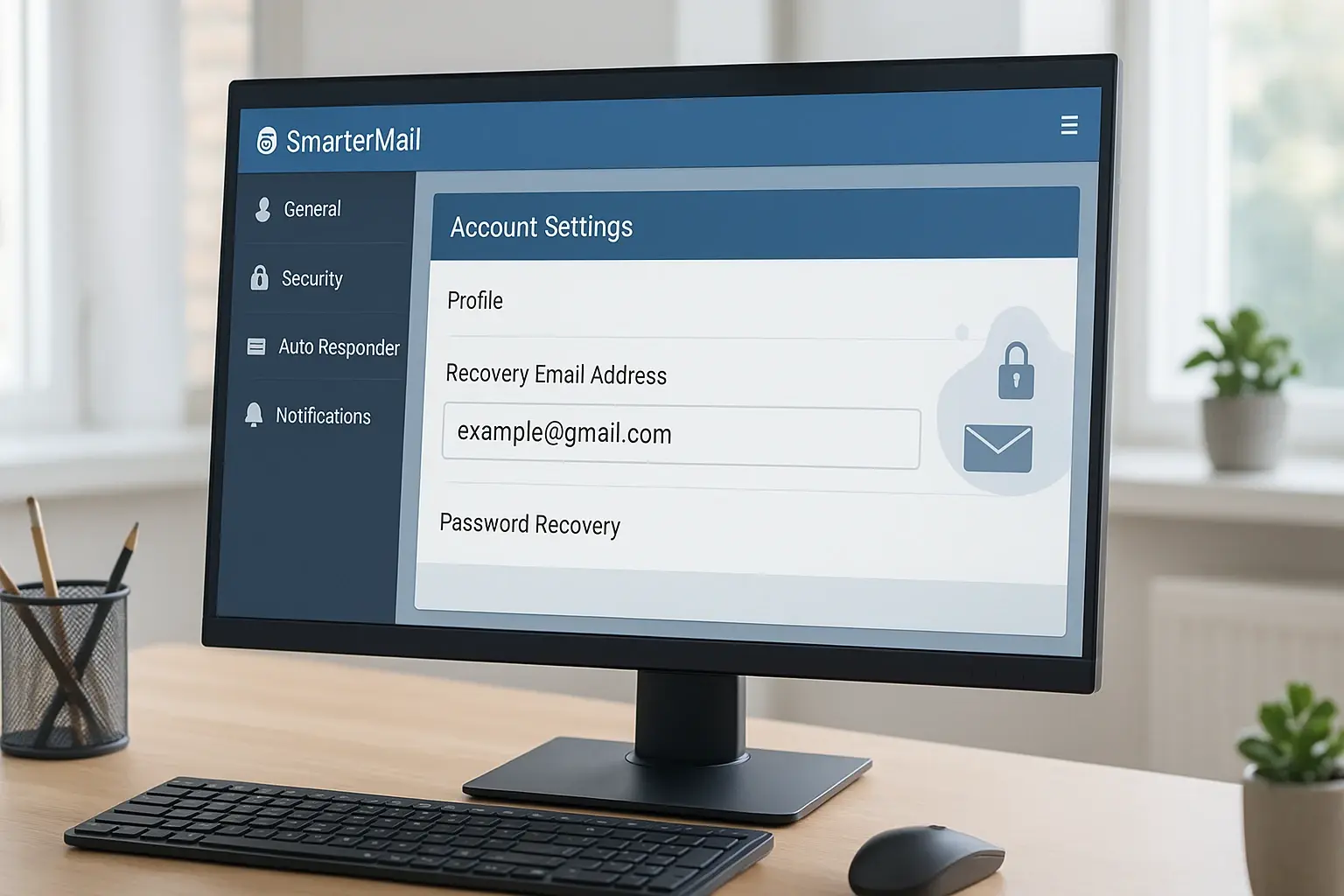 آموزش تعیین ایمیل پشتیبان در SmarterMail