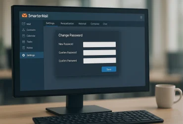 آموزش تغییر پسورد اکانت ایمیل در هاست اختصاصی SmarterMail