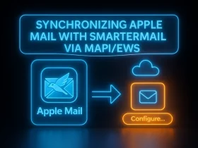تنظیم Apple Mail برای همگام‌سازی با SmarterMail از طریق MAPIEWS