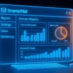 ریز مصرف ایمیل‌ها در SmarterMail