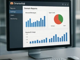 مشاهده ریز مصرف ایمیل‌ها در SmarterMail