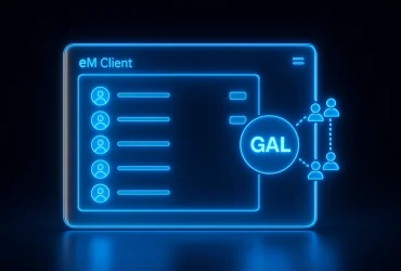 همگام‌سازی Global Address List (GAL) با eM Client