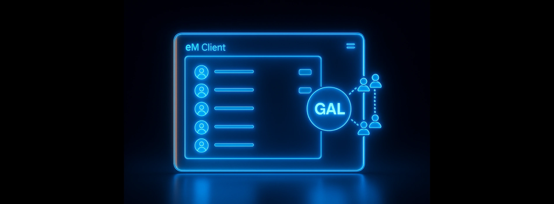 همگام‌سازی Global Address List (GAL) با eM Client