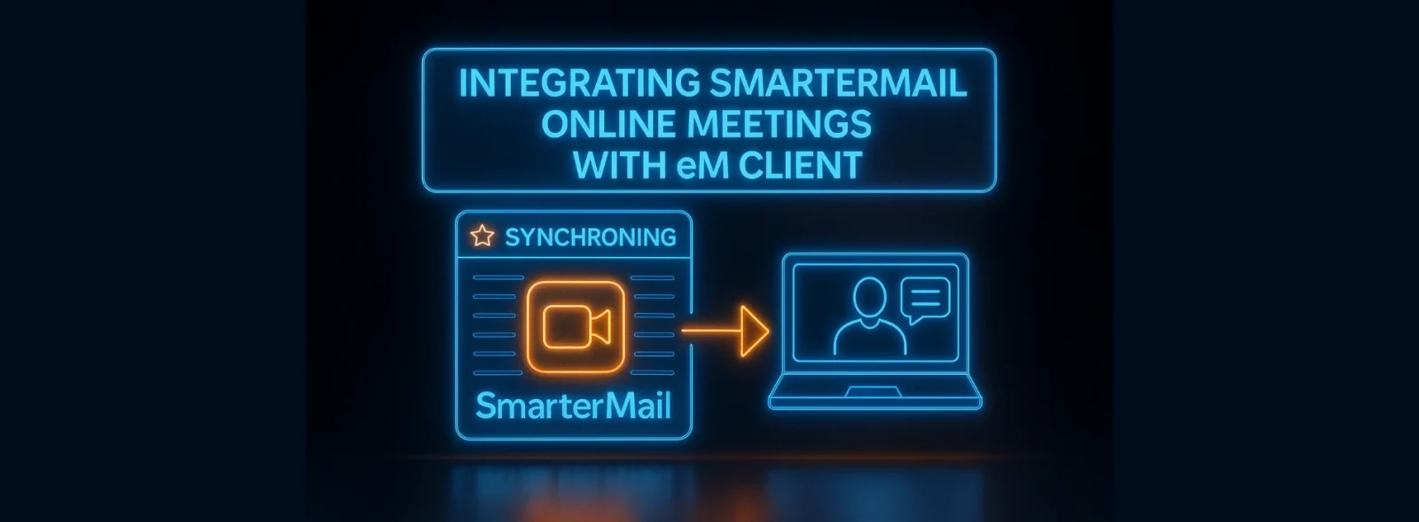 یکپارچه‌سازی جلسات آنلاین SmarterMail با eM Client