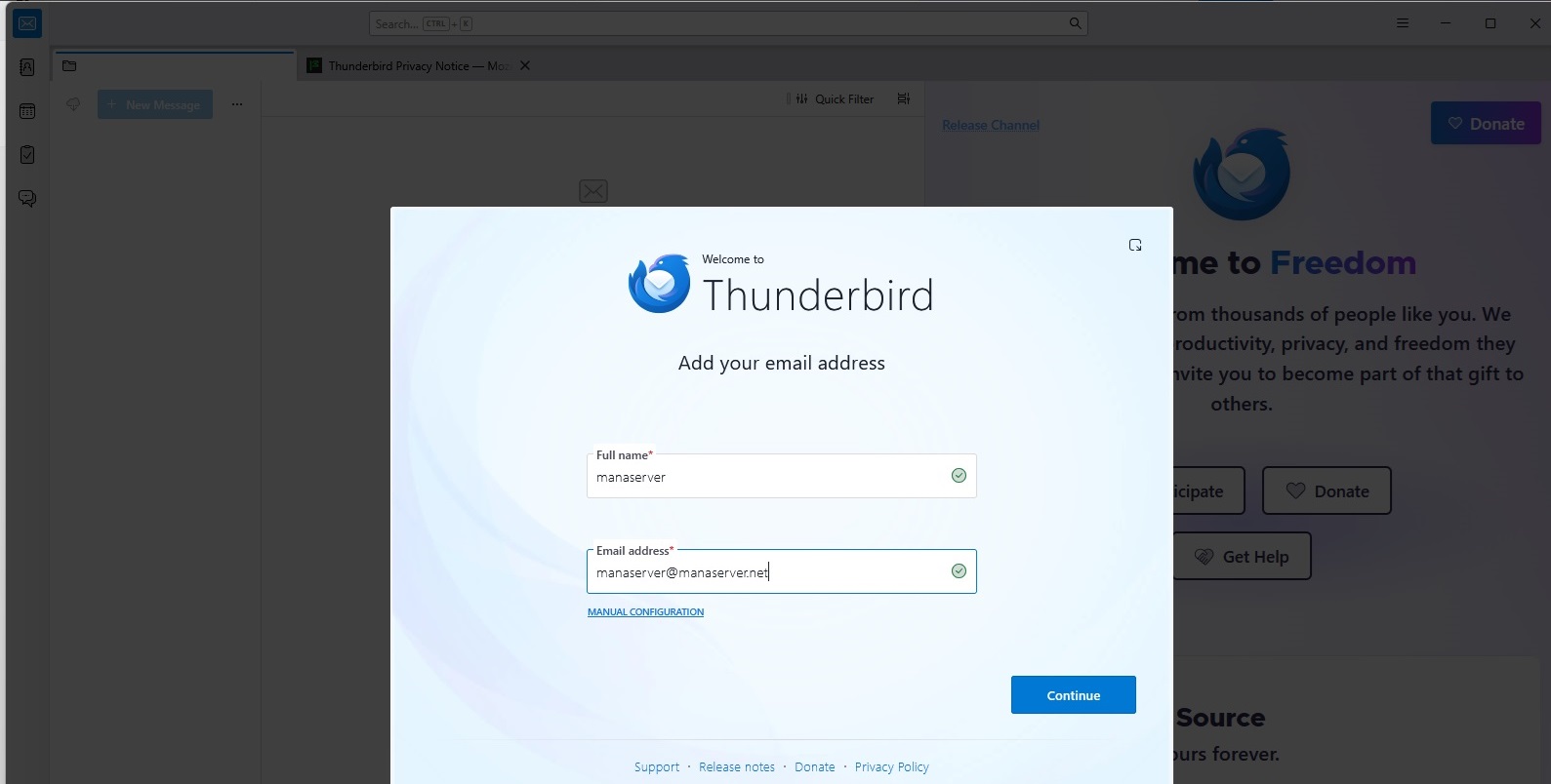 راهنمای کامل تنظیم ایمیل در نرم‌افزار Thunderbird